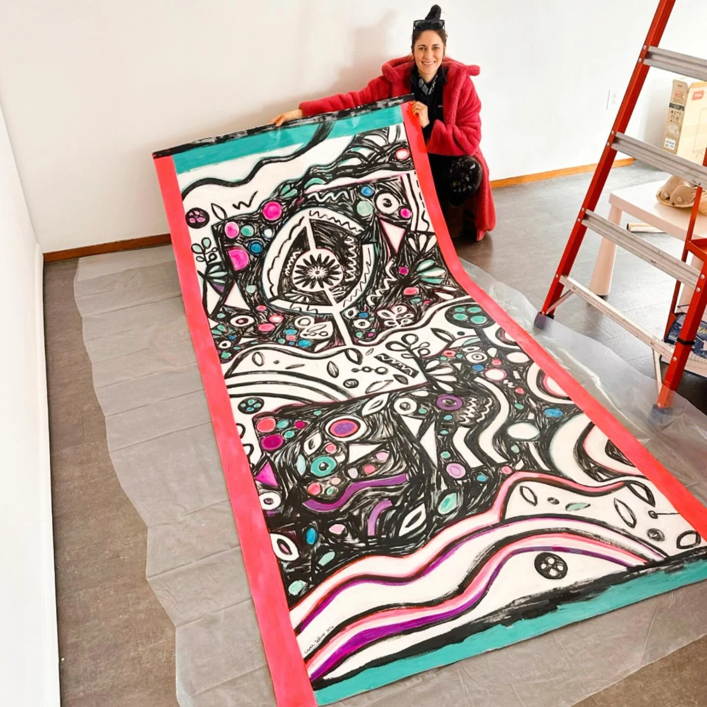 We💜Artists. Getting ready to install! We have the best team at @carlow_gallery. A huge thank you to Amy Bowman-McElhone and our the friends / colleagues in the exhibit. @carlowartdesign @carloweduc