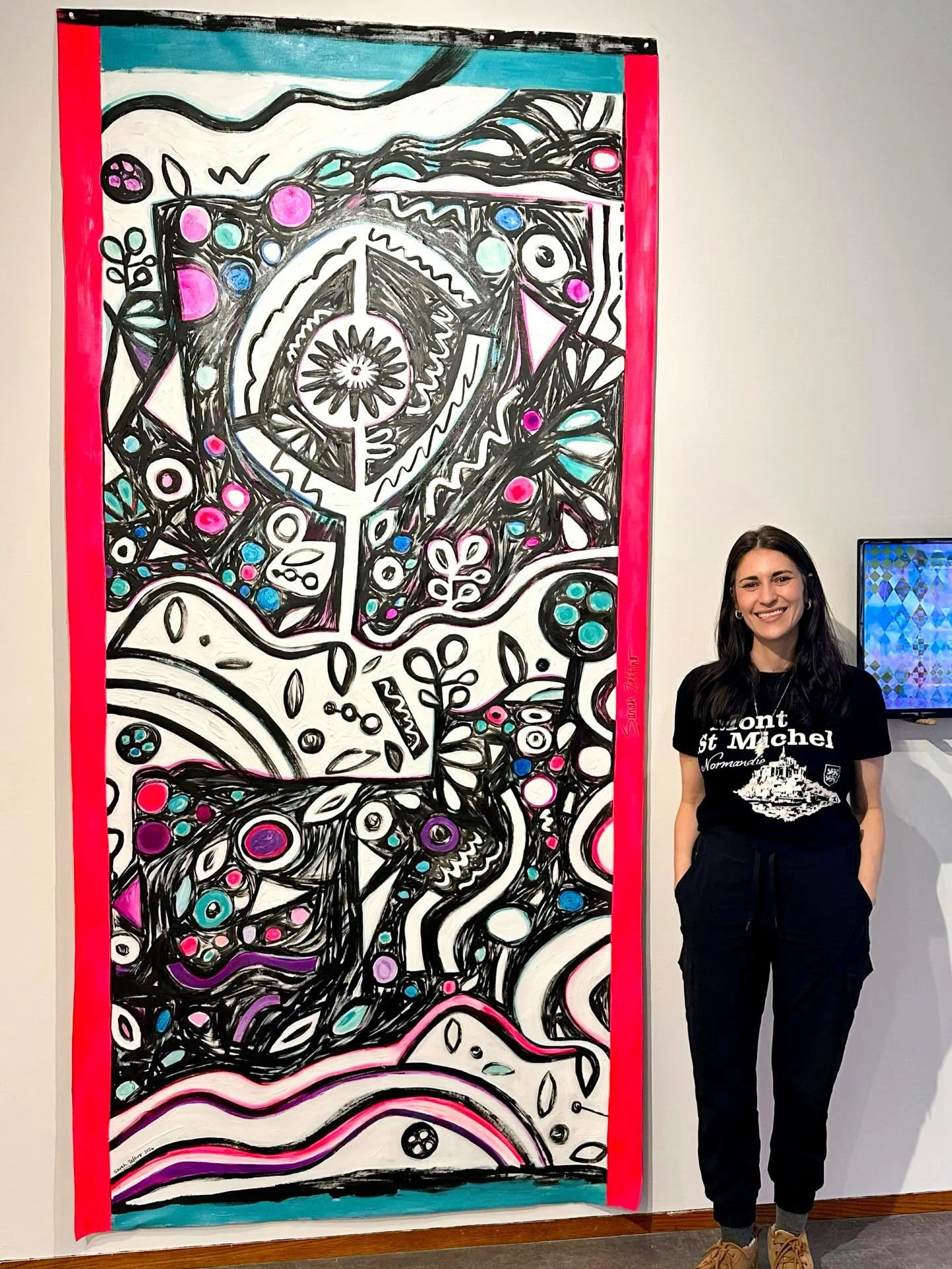 This week we are celebrating the opening of Everything Was Due Yesterday at @carlow_gallery featuring the artwork of Carlow University faculty, adjuncts, and alumni. As both faculty and alumna, I am excited to share the 2026 artwork titled, Stewardsh