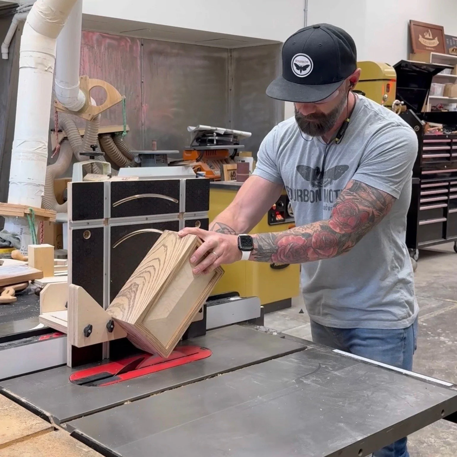 Bourbon Moth Woodworking Wife
