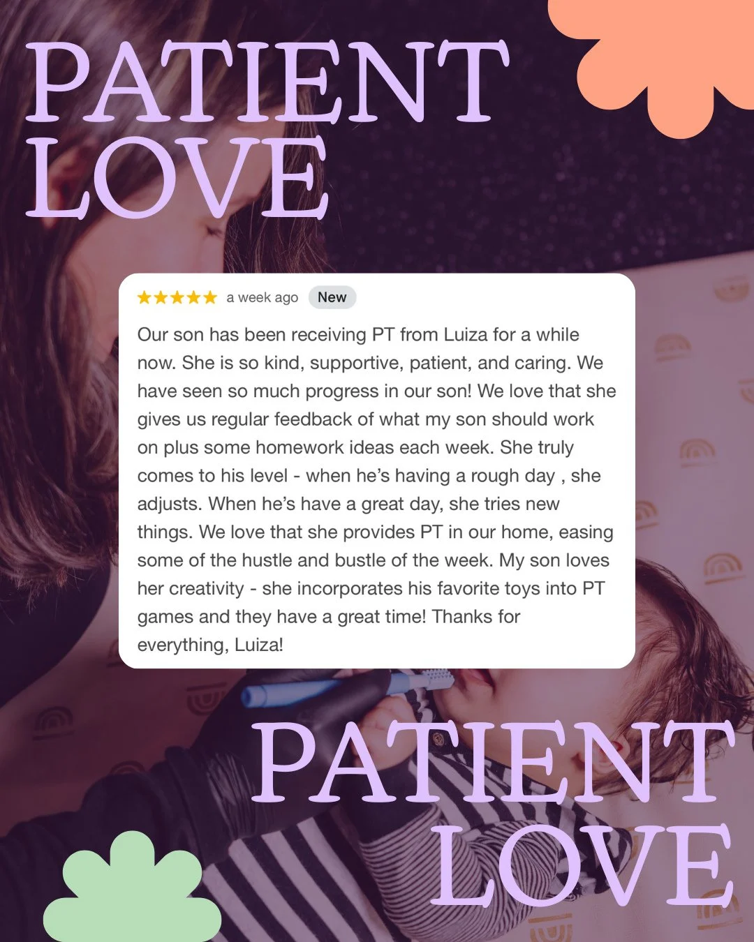 There&rsquo;s nothing we love more than hearing about your little one&rsquo;s progress! 💜👶⁠
⁠
At Milestones, we take pride in creating therapy experiences that feel personal, playful, and full of heart. Thank you to the amazing families who continu