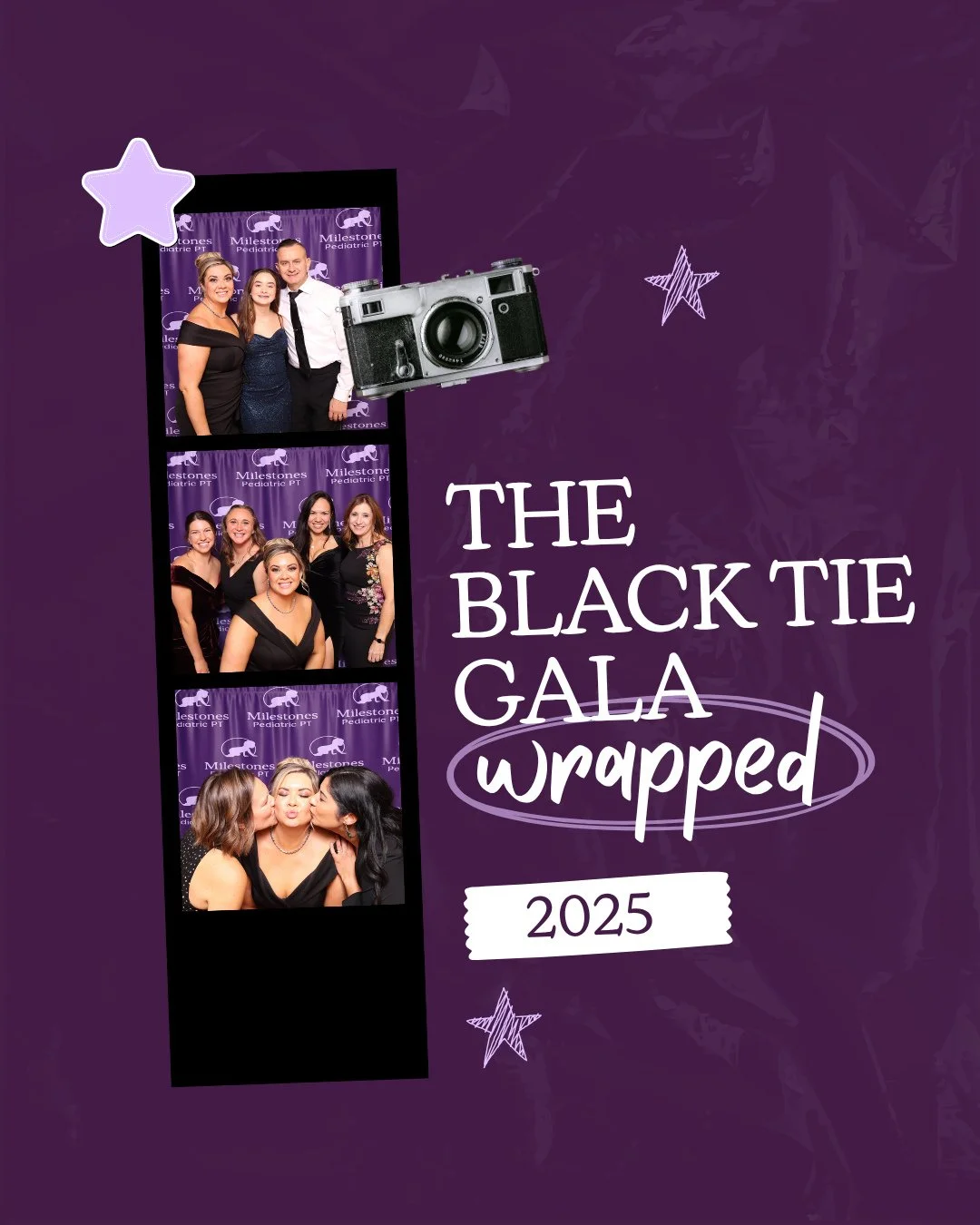 Our first-ever Black Tie Gala was nothing short of incredible! 💜✨⁠
⁠
Together, this community helped raise 💰️$10.7k for the Milestones Pediatric Foundation💰️, supporting families of children with developmental delays, disabilities, and medical nee