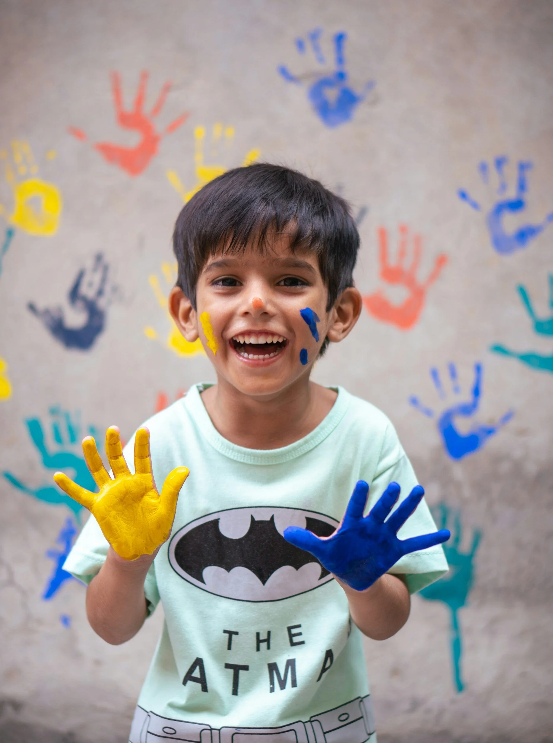 Sensory messy play for sensory integration