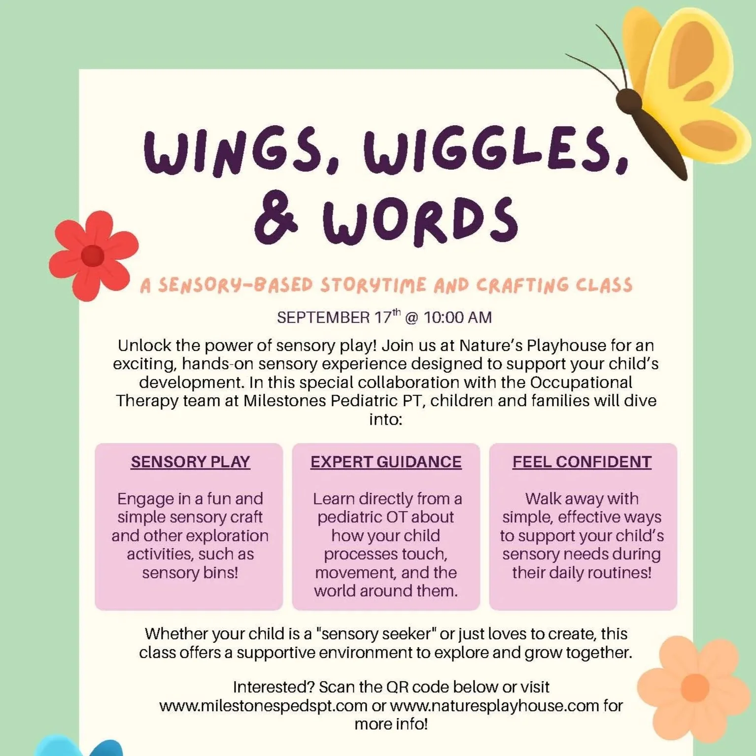 Wings, Wiggles, &amp; Words