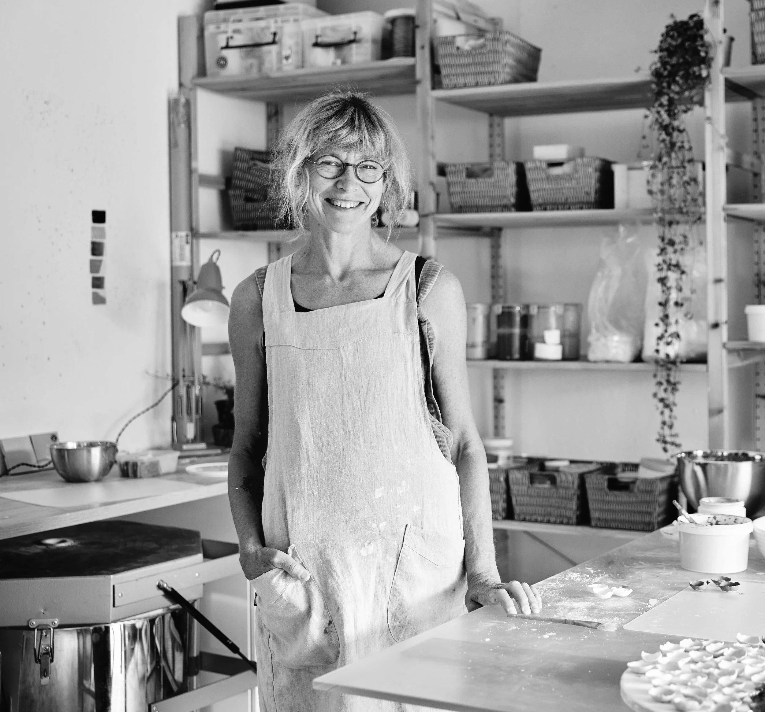 Artist Helen Burgess