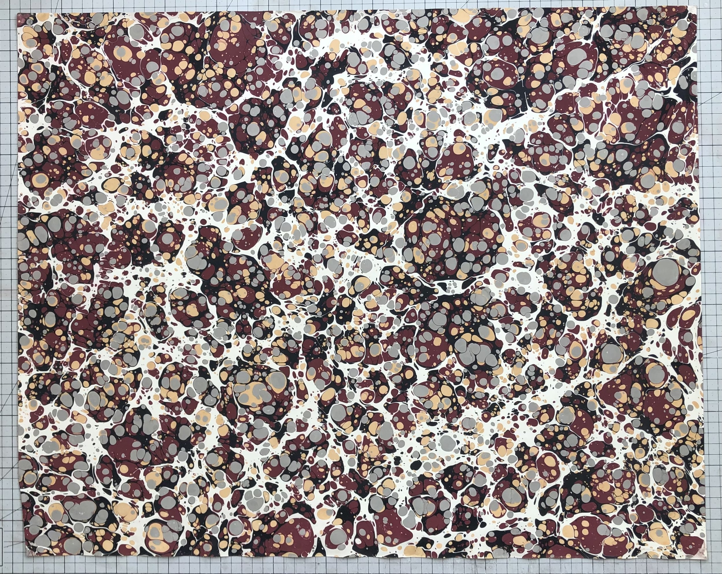 Cockerell marbled paper 9