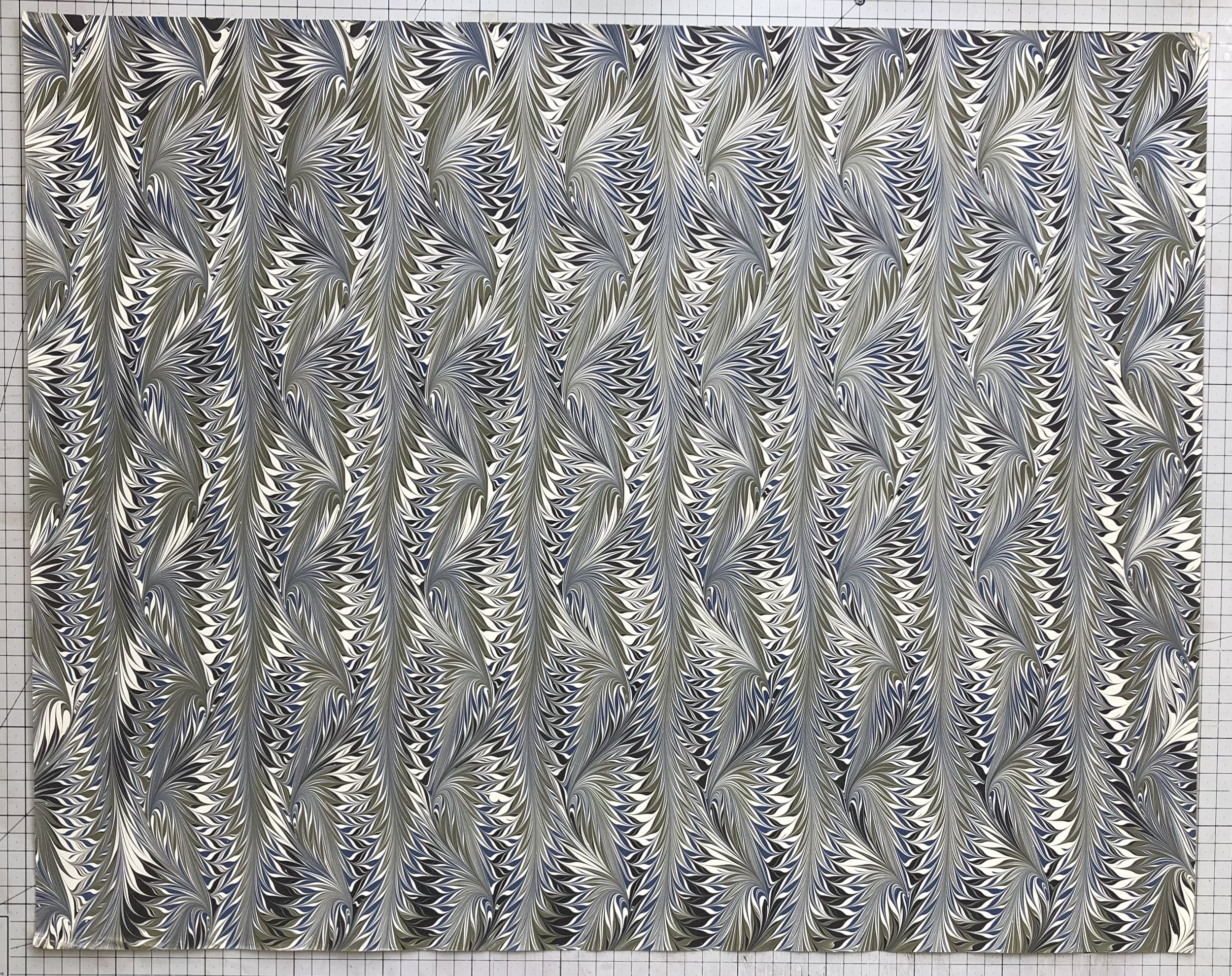 Cockerell marbled paper 8