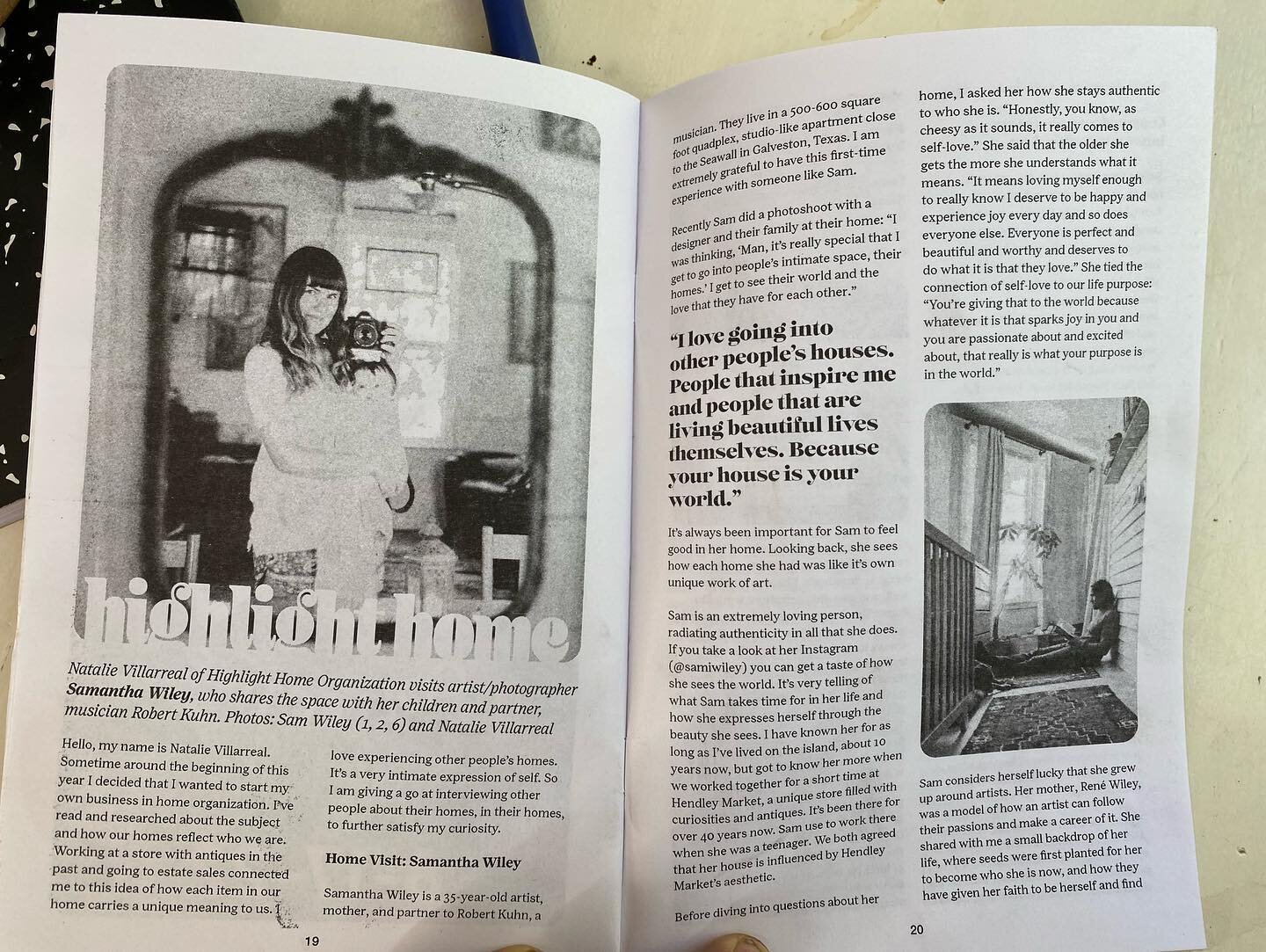 So I rarely cry (cause I&rsquo;m a ruffn&rsquo;tuff old man) but this piece in the new @wakethezine by @highlighthomeorganization is so moving I have to share. It&rsquo;s about my girl @samiwiley and our home life. Pick up a copy if you&rsquo;re in G