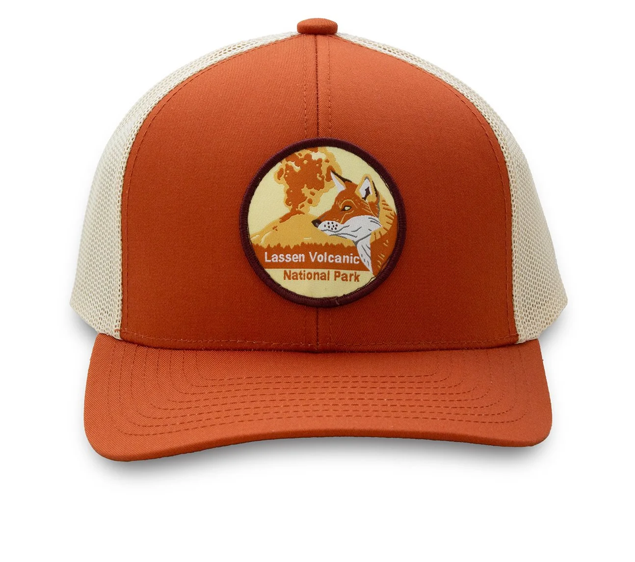 Lassen Burnt Orange Tan Trucker.jpg