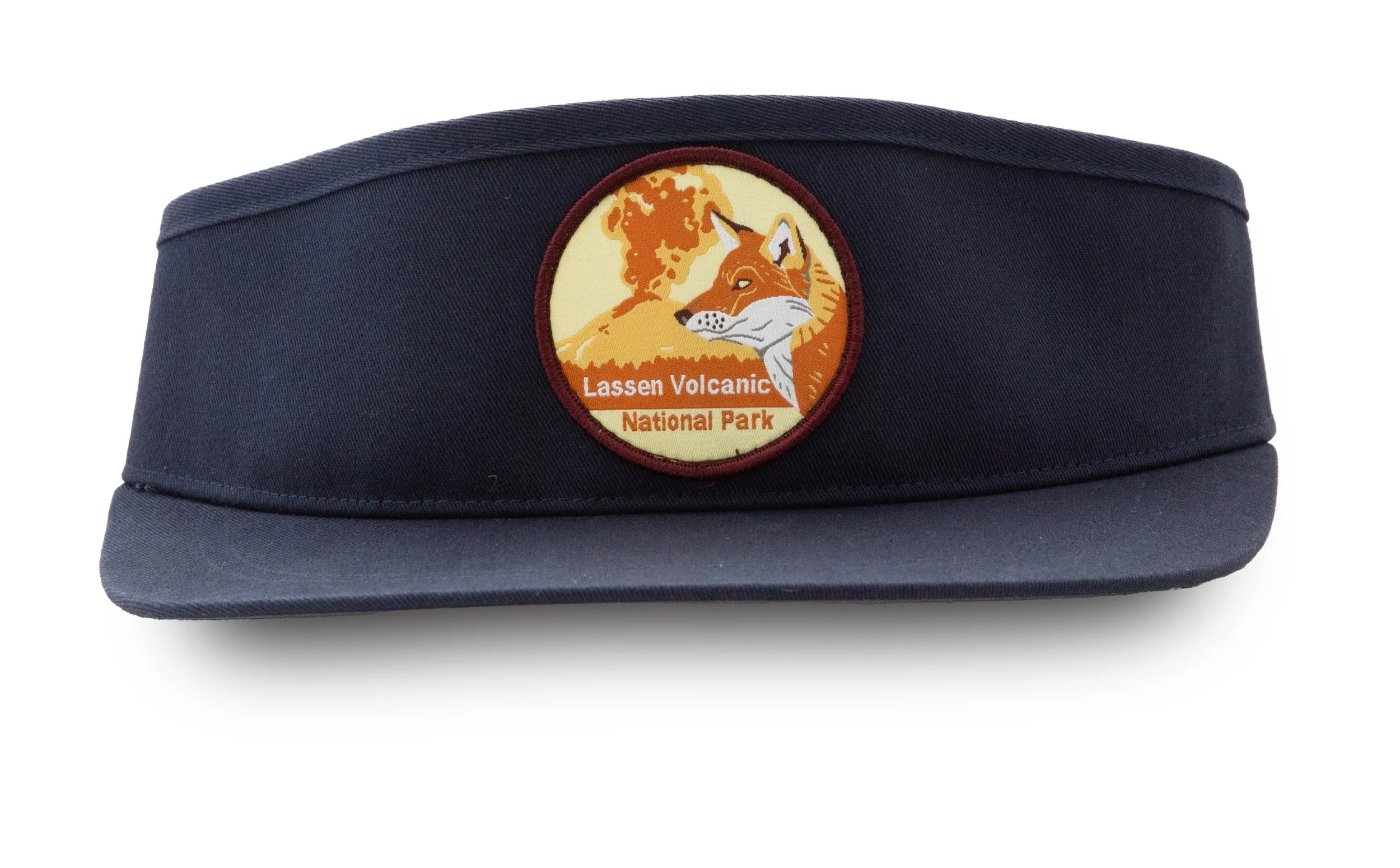 SNRF Woven Navy Golf Visor.jpg