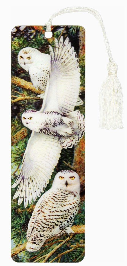 Snowy Owl 3-D Bookmark.jpg