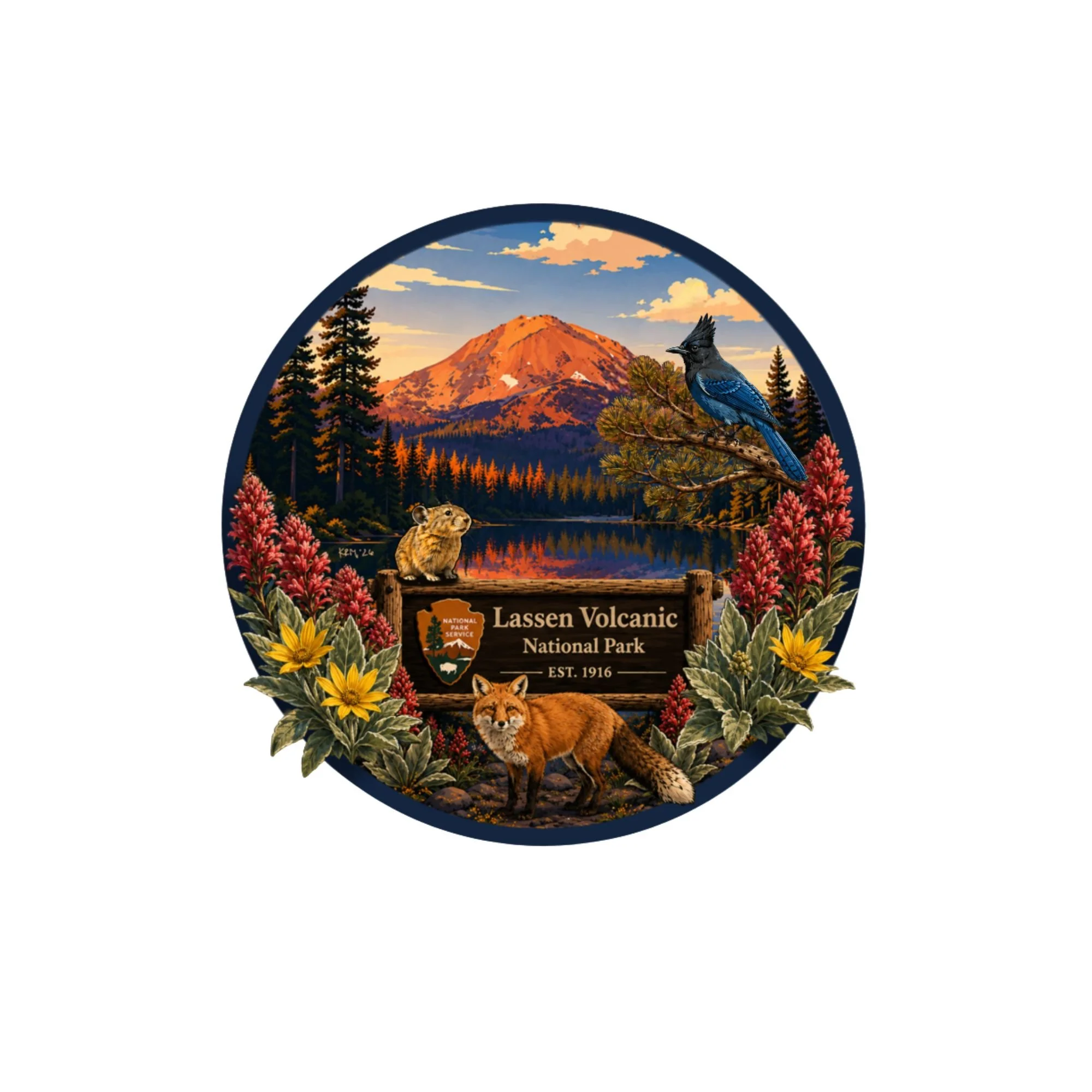 LVNP Ornament with Lake