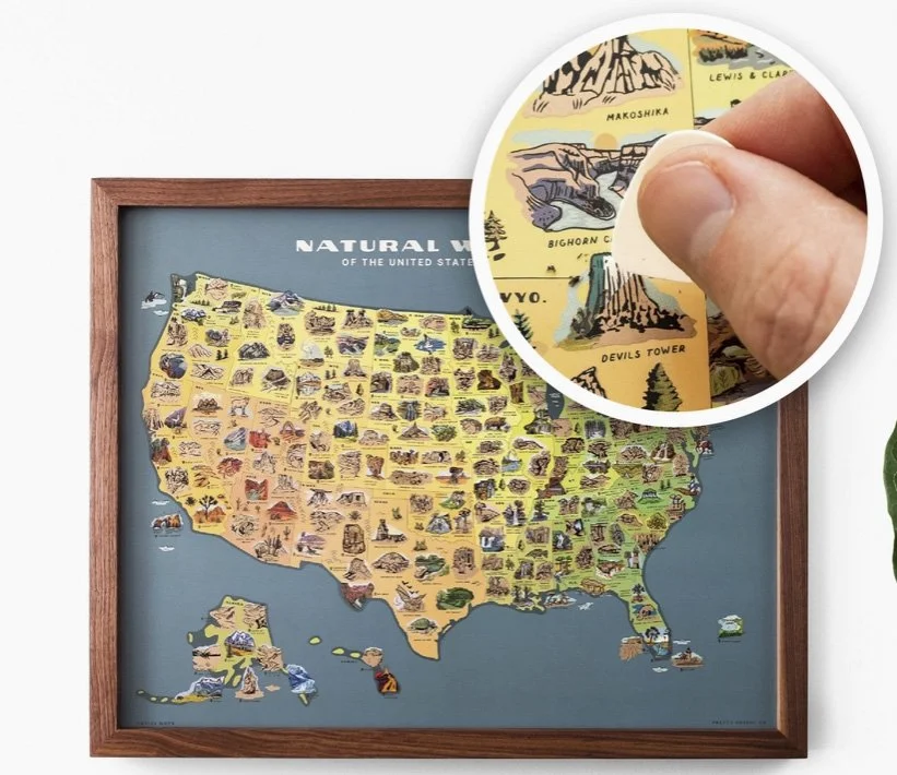Scratch Off Natural Wonders Tube