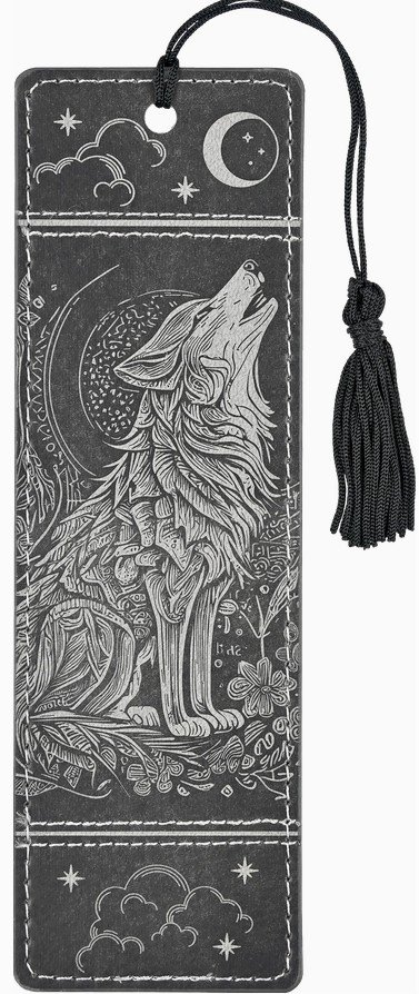 Wolf Artisan Bookmark