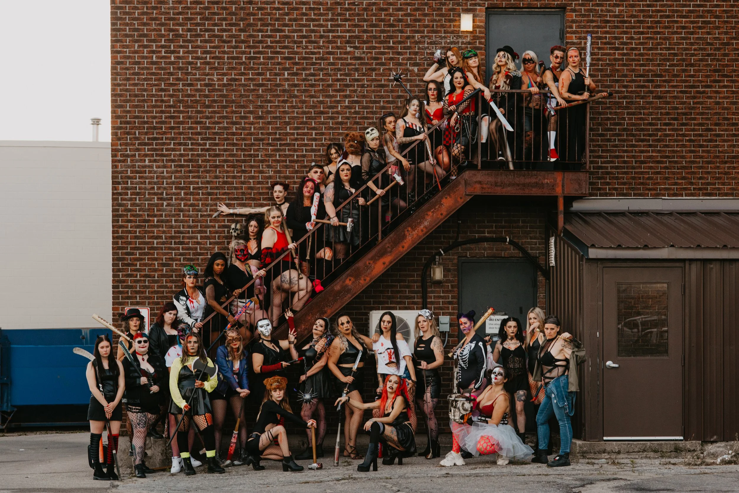 PURGE group photoshoot brockville, ON