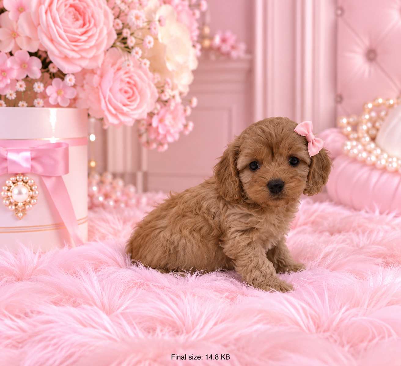 DERICKA  FEMALE  CAVAPOO   $3,250.00     #123