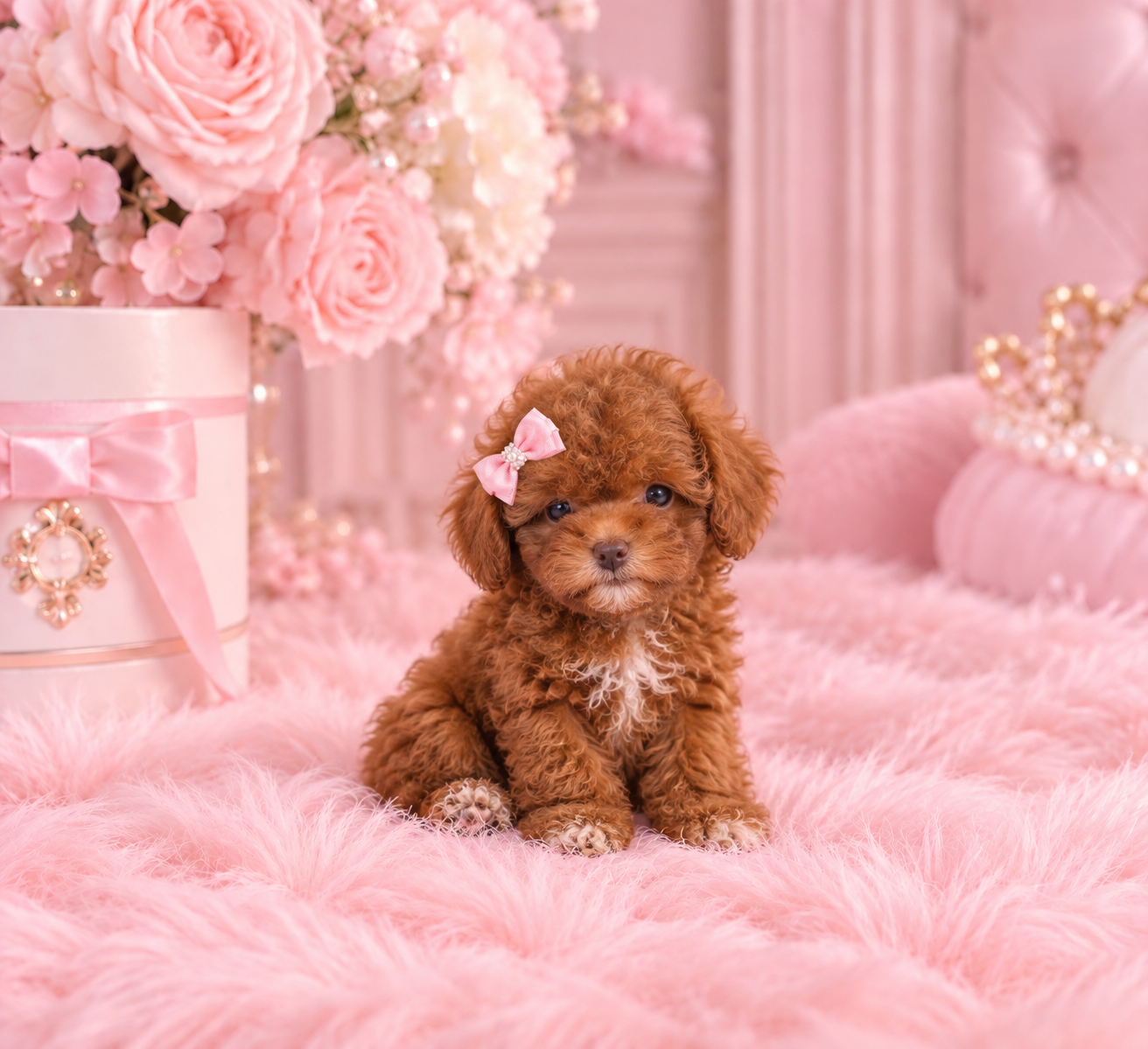 PREST  MALE TEACUP   POODLE  $4,950.00     #1271