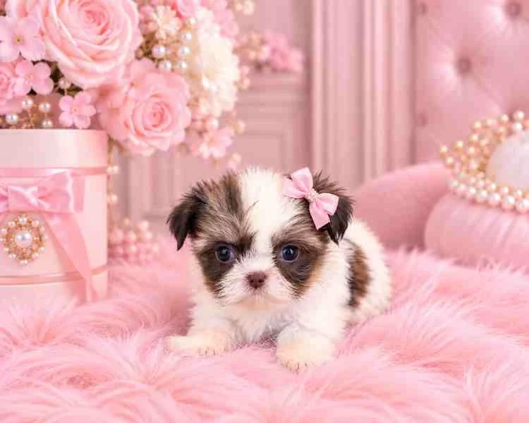 SILLYBEAN  FEMALE SHIH TZU PUPPIES   IMPERIAL    $3,250.00   #T1411-7   SOLD