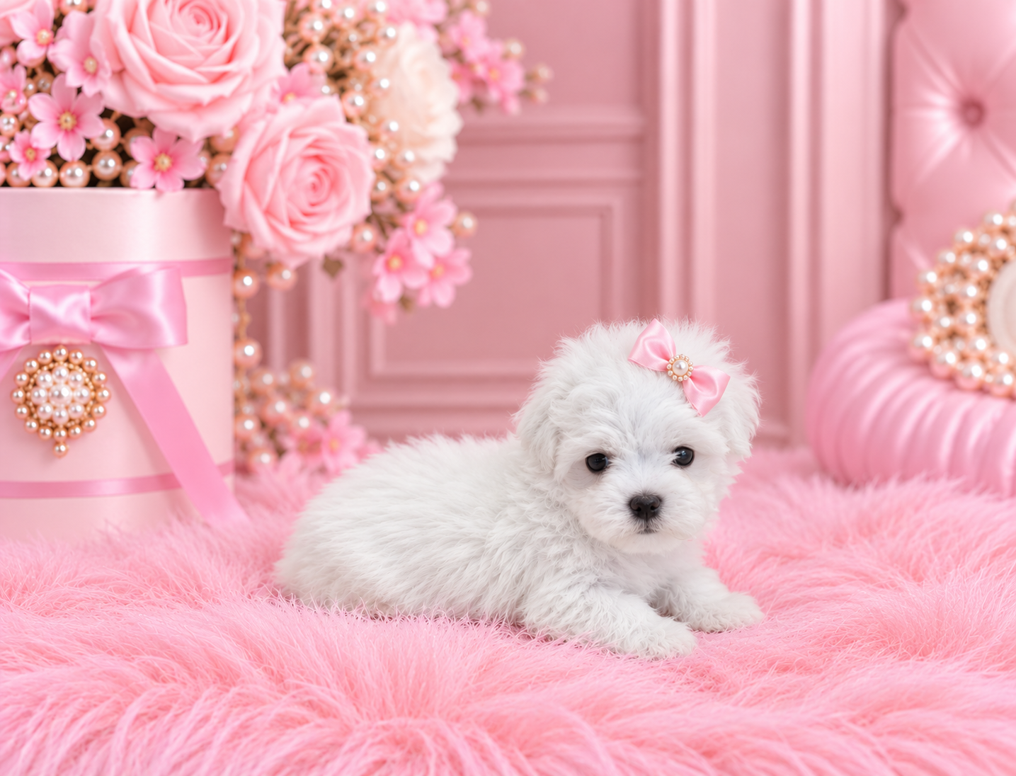 MALTESE PUPPY  MARCY  FEMALE   $3,550.00     #1172