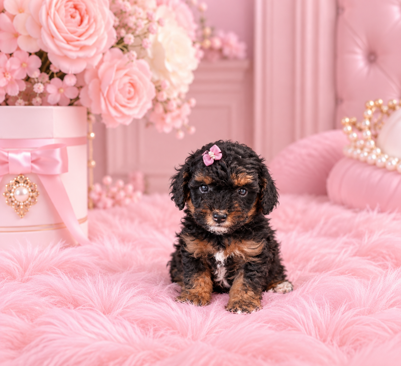 PATCH FEMALE POODLE    $3,550.00   #1271