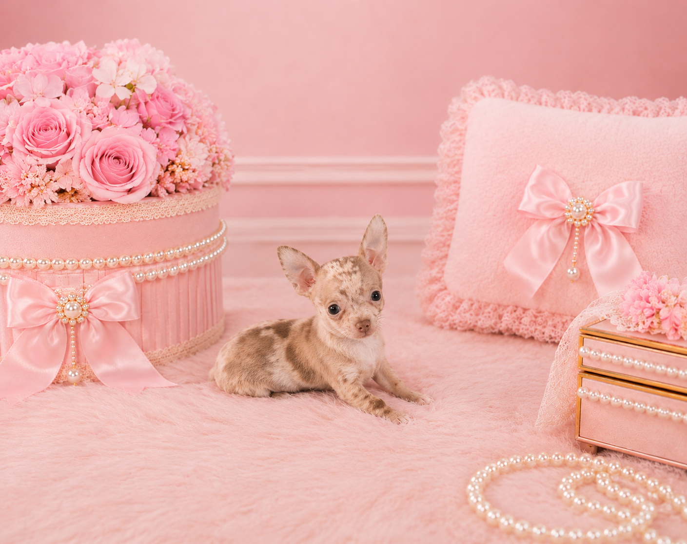 CHIHUAHUA   MALE  TEACUP CHARLES   $3,550.00    #1528