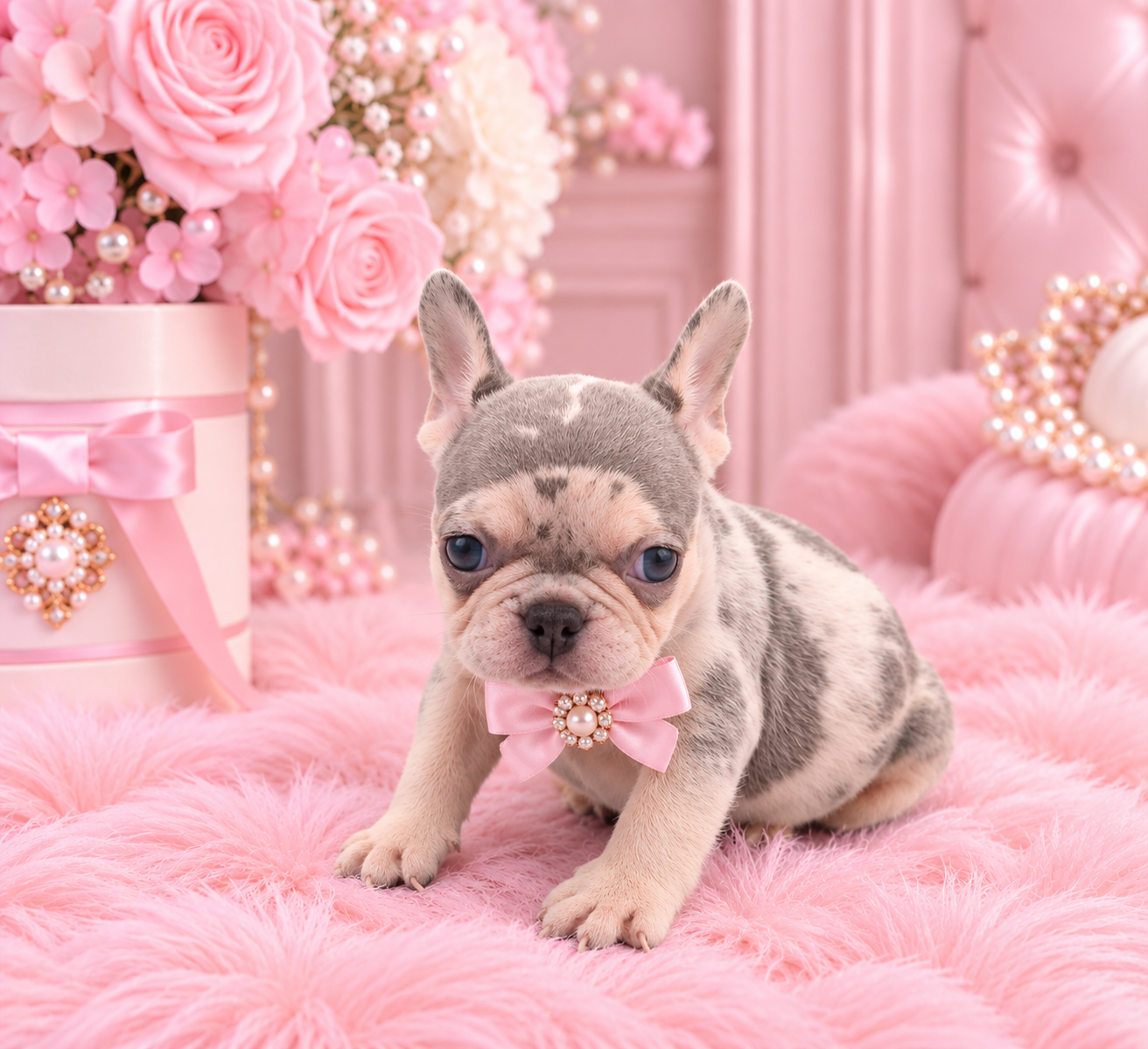 FRANIE  FEMALE MINI FRENCH BULLDOG   $3,950.00   #2473