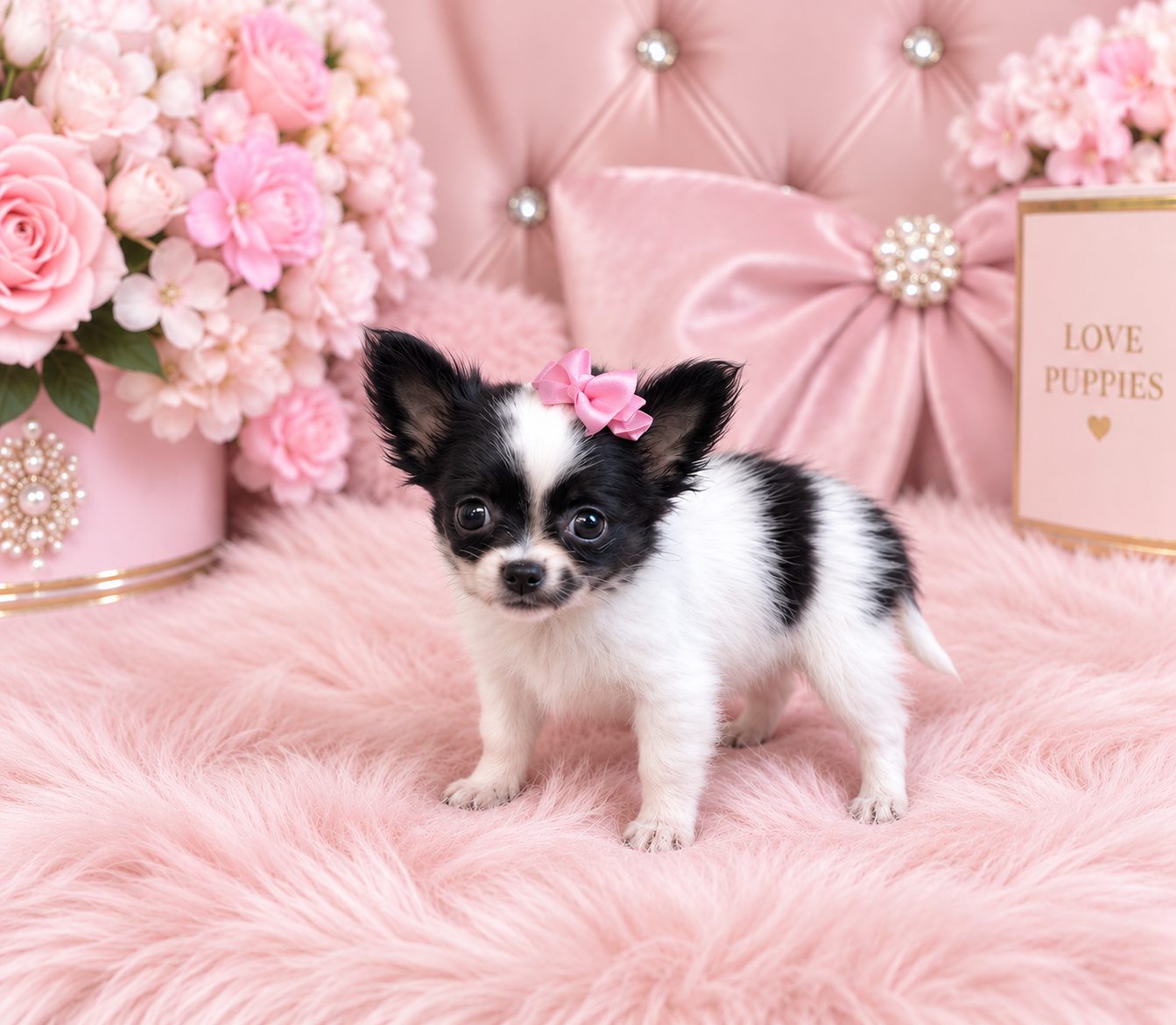 DEM    TEACUP FEMALE CHIHUAHUA    $4,950.00   #187