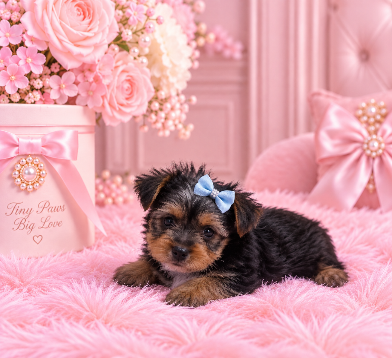 HANN  MALE YORKSHIRE TERRIER   $1,950.00   #1175