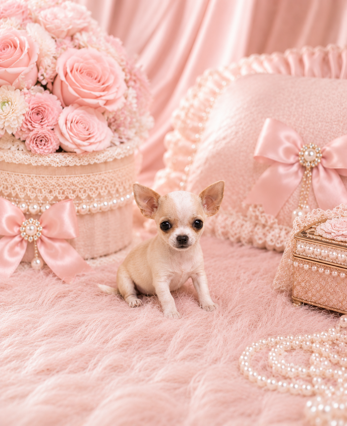 CHIHUAHUA  FEMALE  TEACUP  CLARICE     $3,550.00    #244-264801