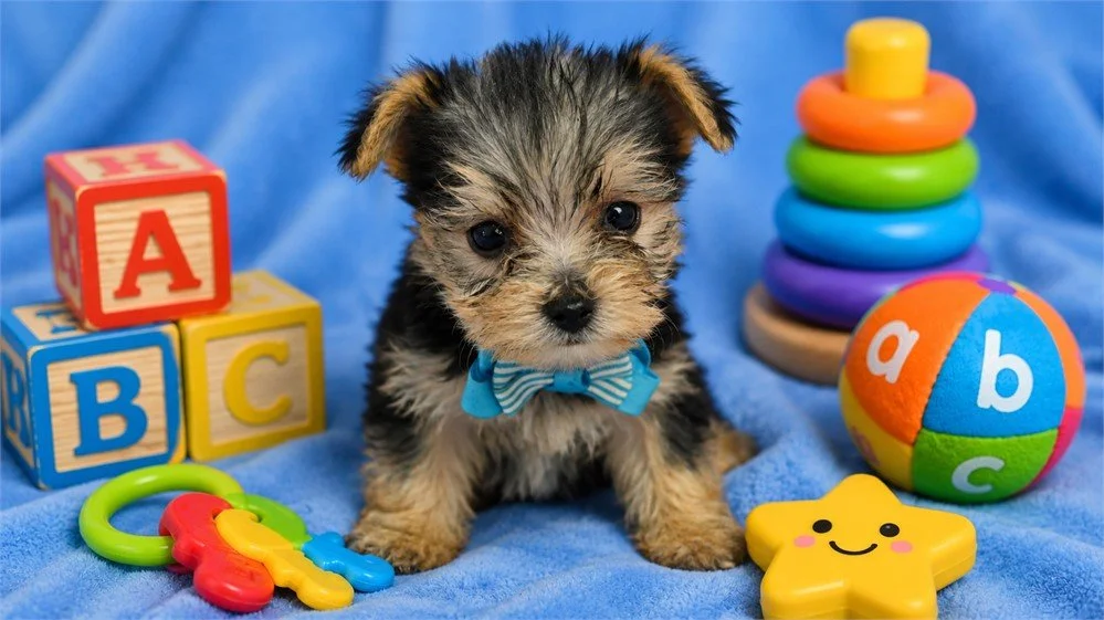 YORKIE TEACUP/POCKETBOOK  MALE     JENO   $4,950.00   #183