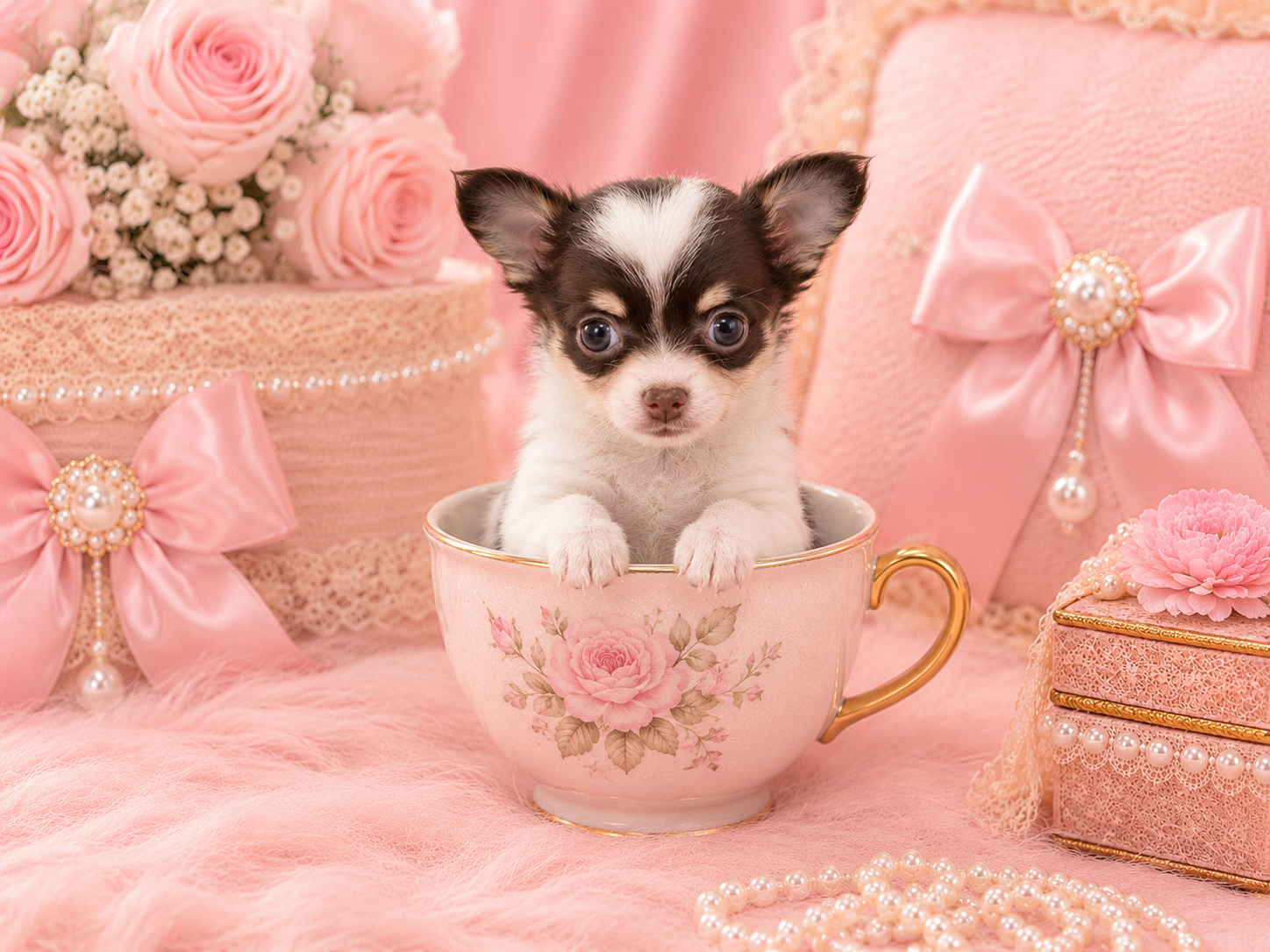 CHIHUAHUA    TEACUP MALE   CHICHI     $3,950.00    #255-265601