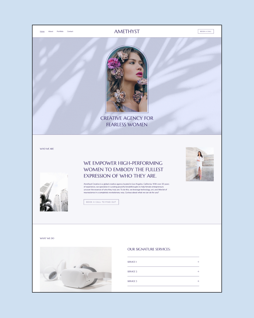 Amethyst Template — Luminescent Dreams