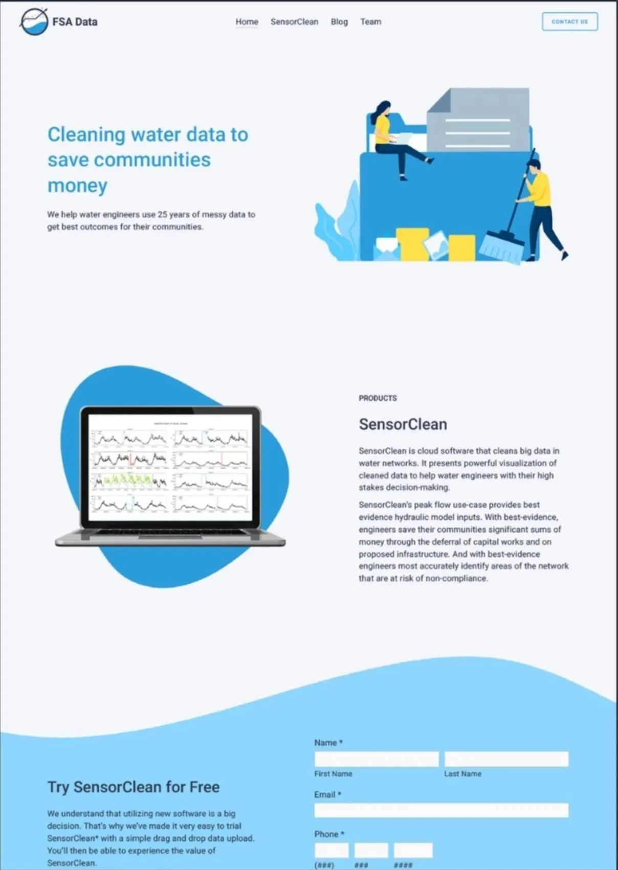 FSA Data Website Preview