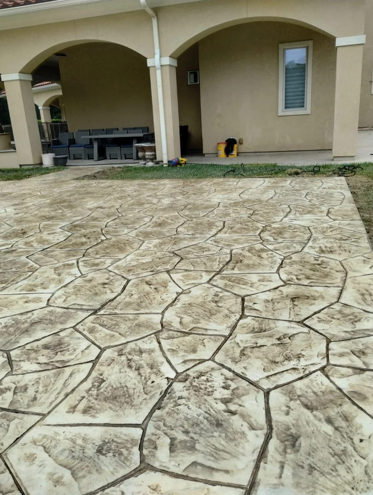 “The Top 5 Benefits of Stamped Concrete for Your Home or Business”