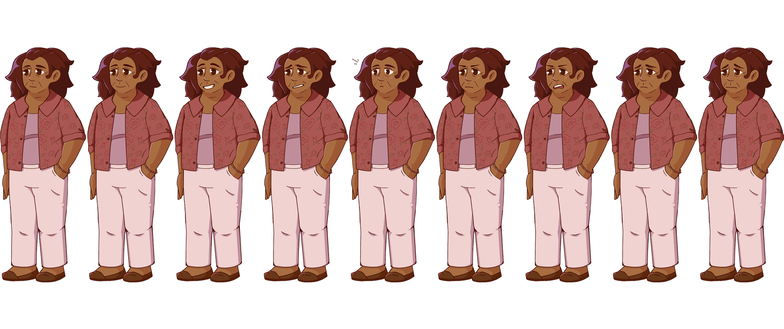 Rosa Spritesheet Bar Outfit
