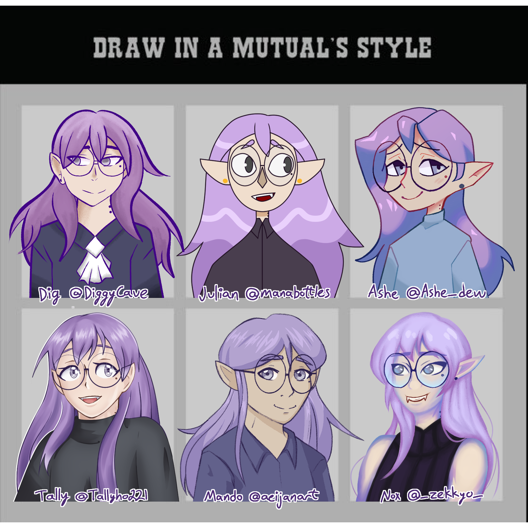 Draw in a Mutual's Style