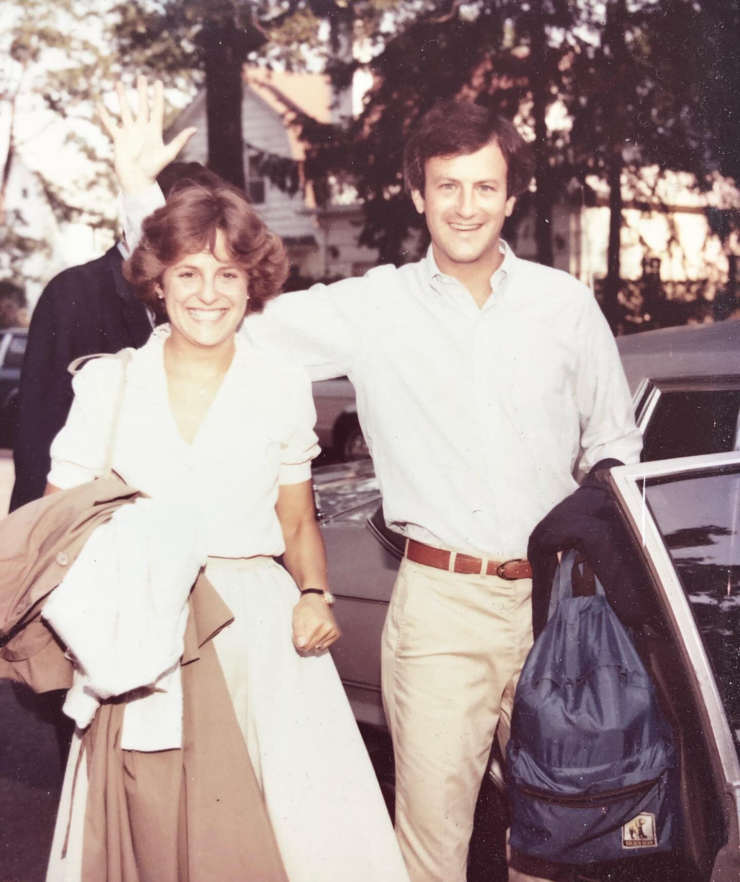 Happy 41st Anniversary to these two lovebirds ❤️ Their love story will forever be my favorite ❤️

In April of 1981 my parents were set up on a blind date. She was 23 and a new teacher in a new town and she barely knew anyone. A few of the women at th