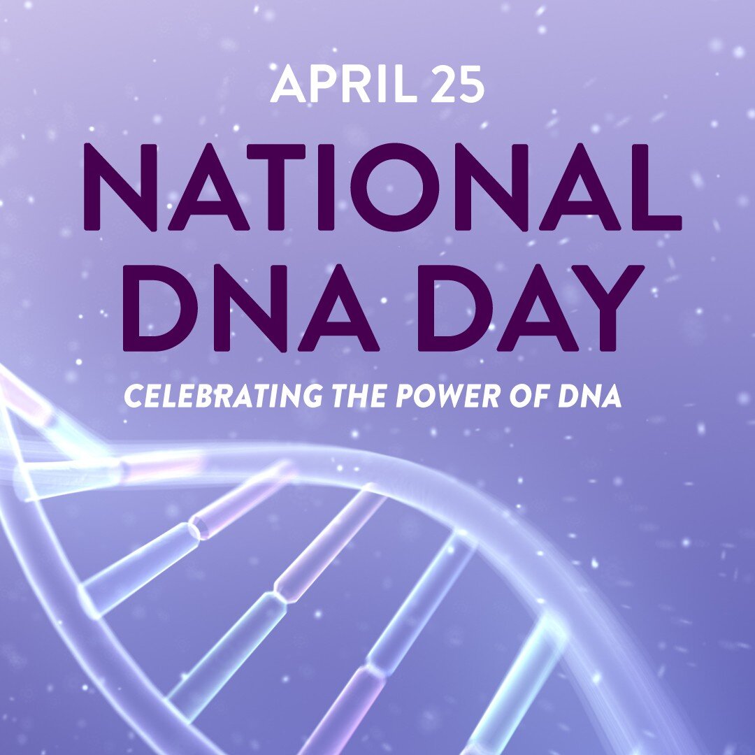 Happy National DNA Day! 🧬 On this day, we celebrate the groundbreaking discoveries in genetics that have paved the way for personalized medicine and understanding of inherited diseases.

There is so much we can learn about our DNA. It&rsquo;s import