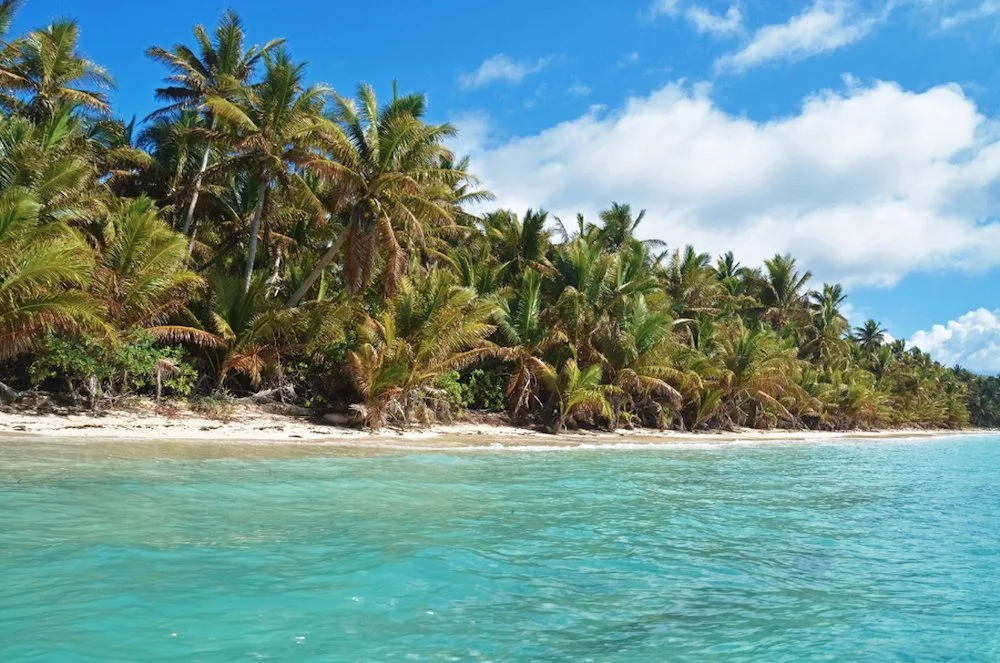 deserted island
