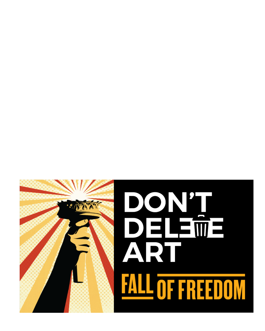 Fall of Freedom | November 21 & 22, 2025 — Don't Delete Art