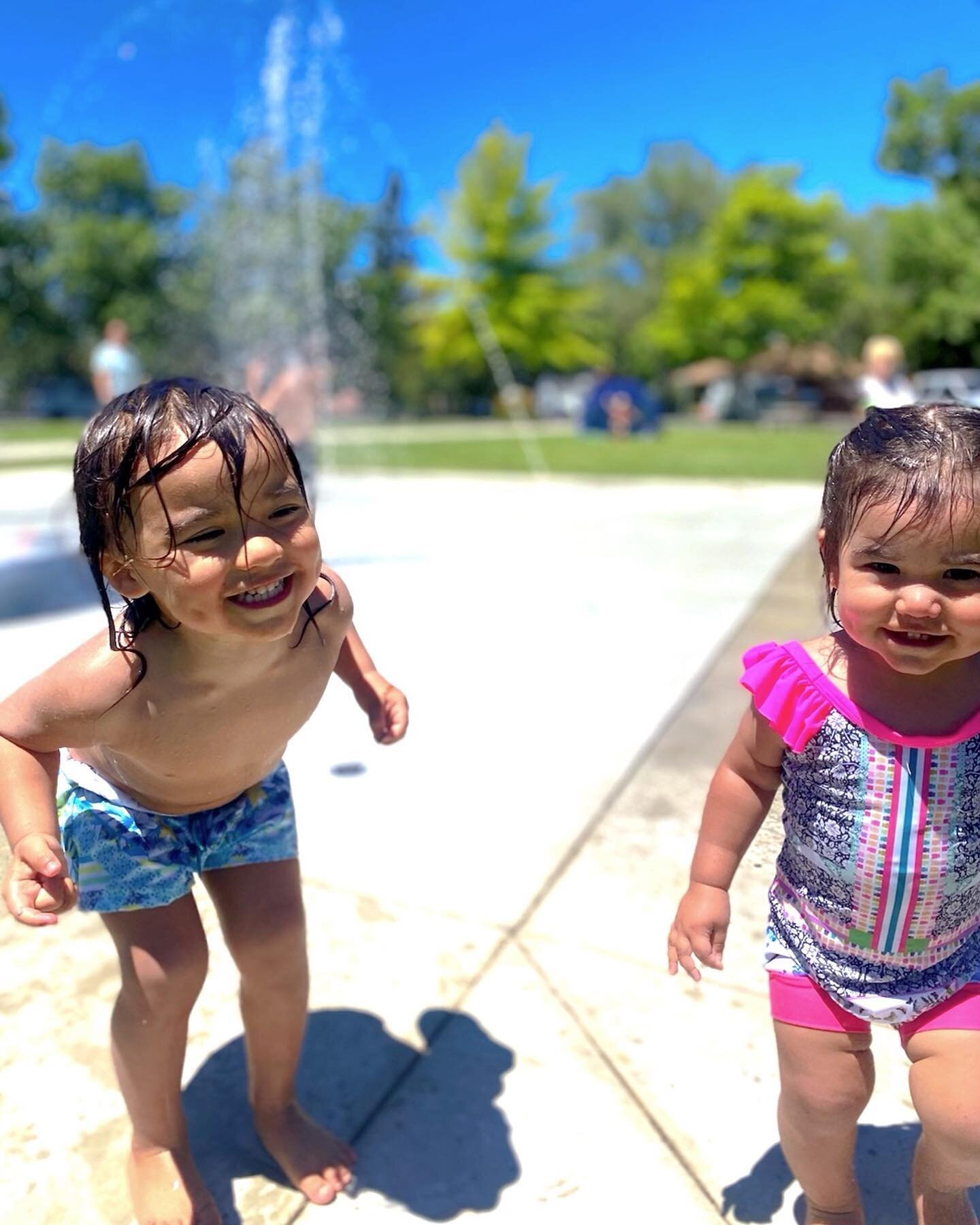 summer vibes ☀️ #siblings #kidsswimwear #toddlerswim #kidsswim #babyswimsuit #funahoy 

Product Info:
 
🍋~The Bowie Boardshort in Tropical Citrus
🦋~The Elle Ruffle One-piece in Neon Gummy Bears &amp; Butterflies
🧜🏼&zwj;♀️~ Stevie Swim Diaper in M