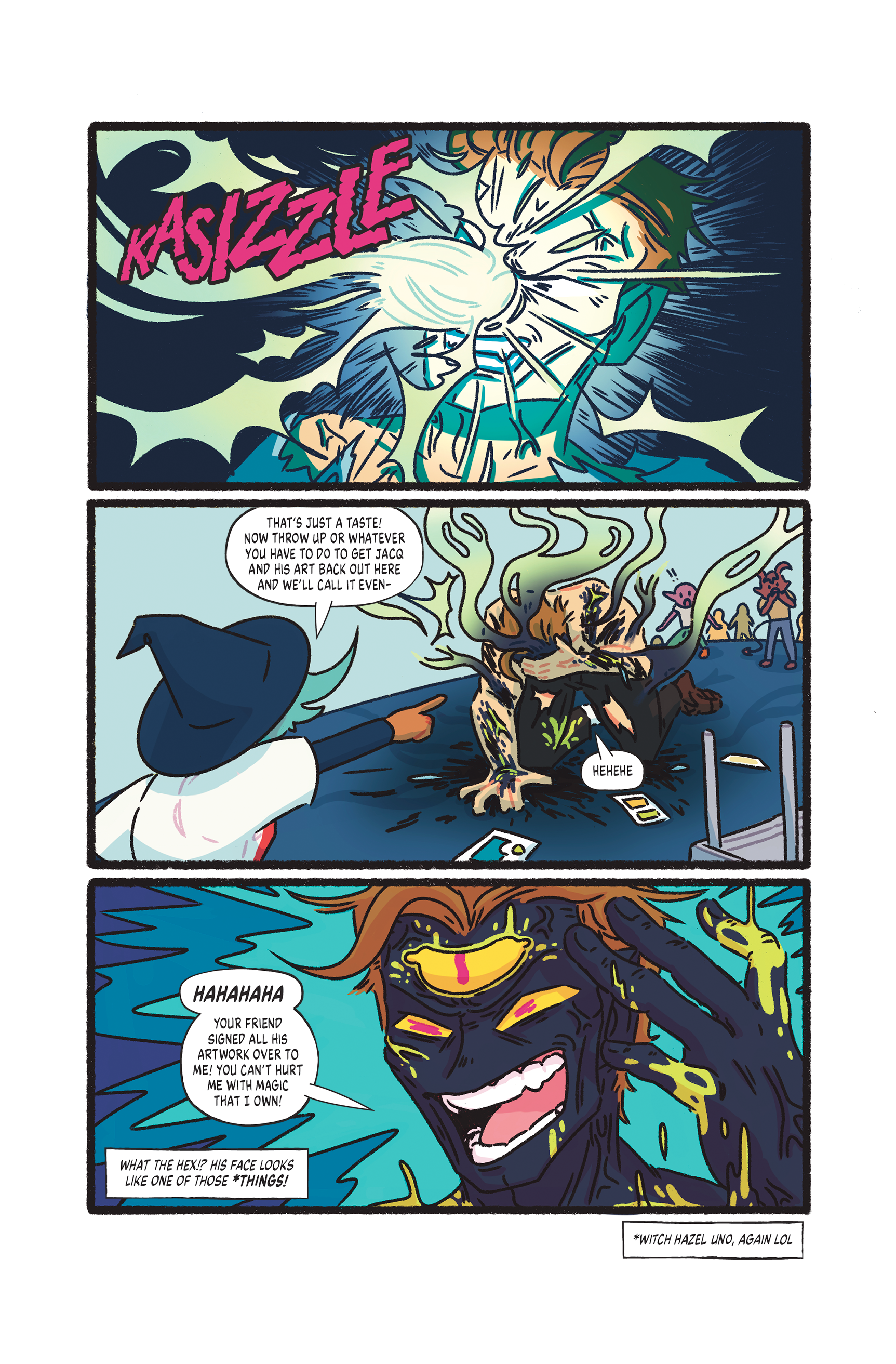 Page 11 of the comic Witch Hazel: Trouble at TCAF (2024)