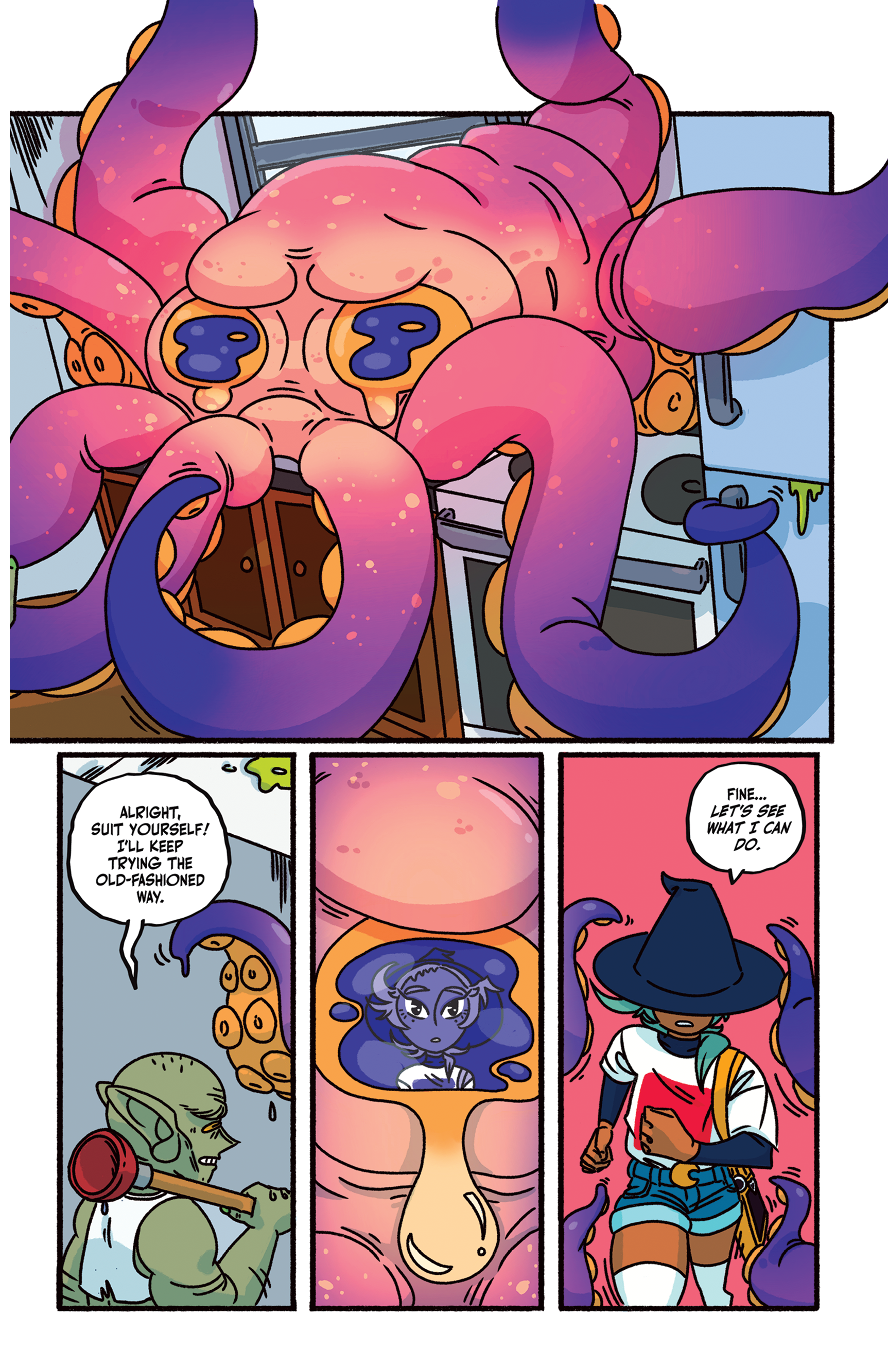 Page 9 of the comic Witch Hazel issue #1