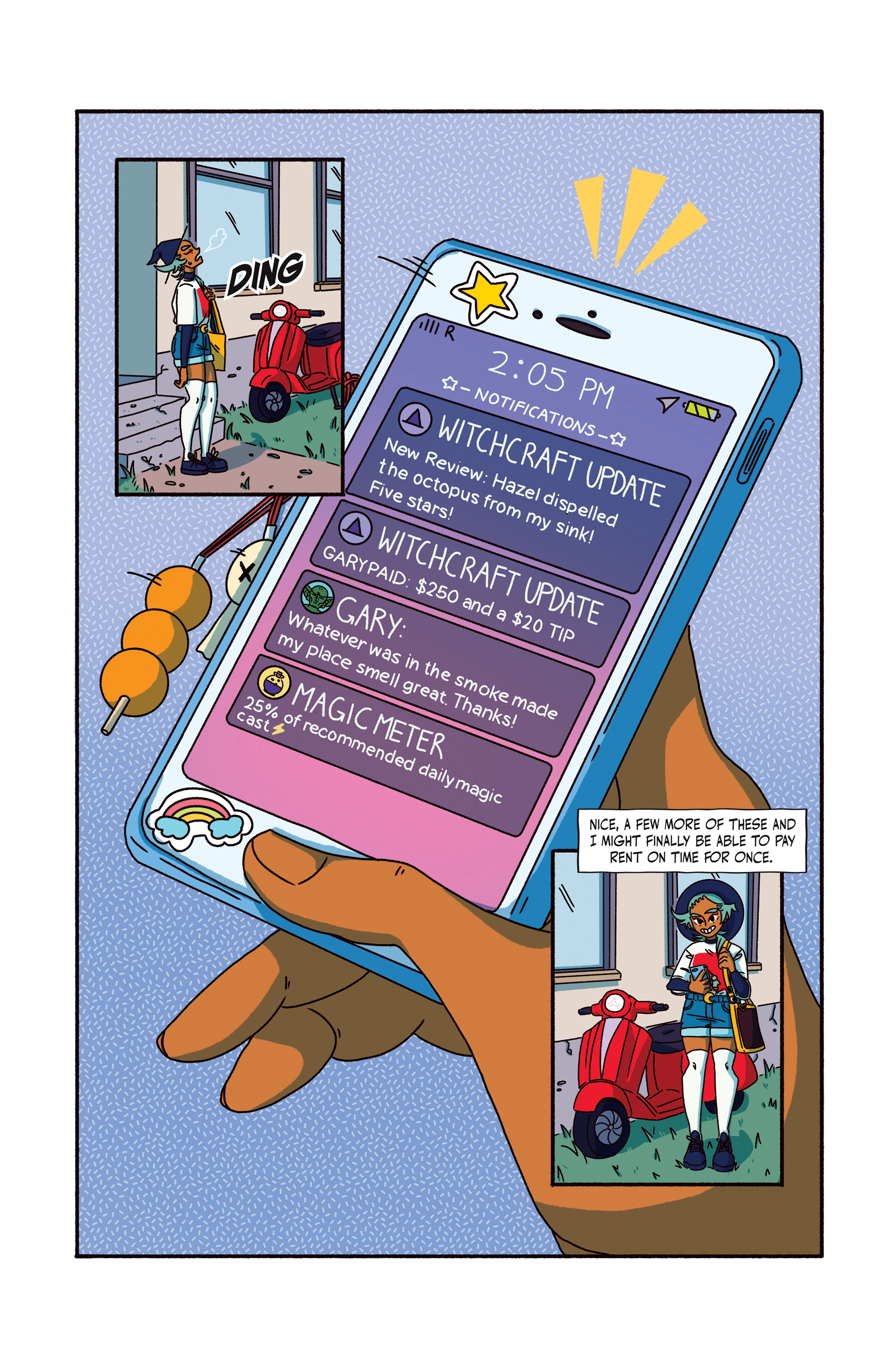 Page 12 of the comic Witch Hazel issue #1