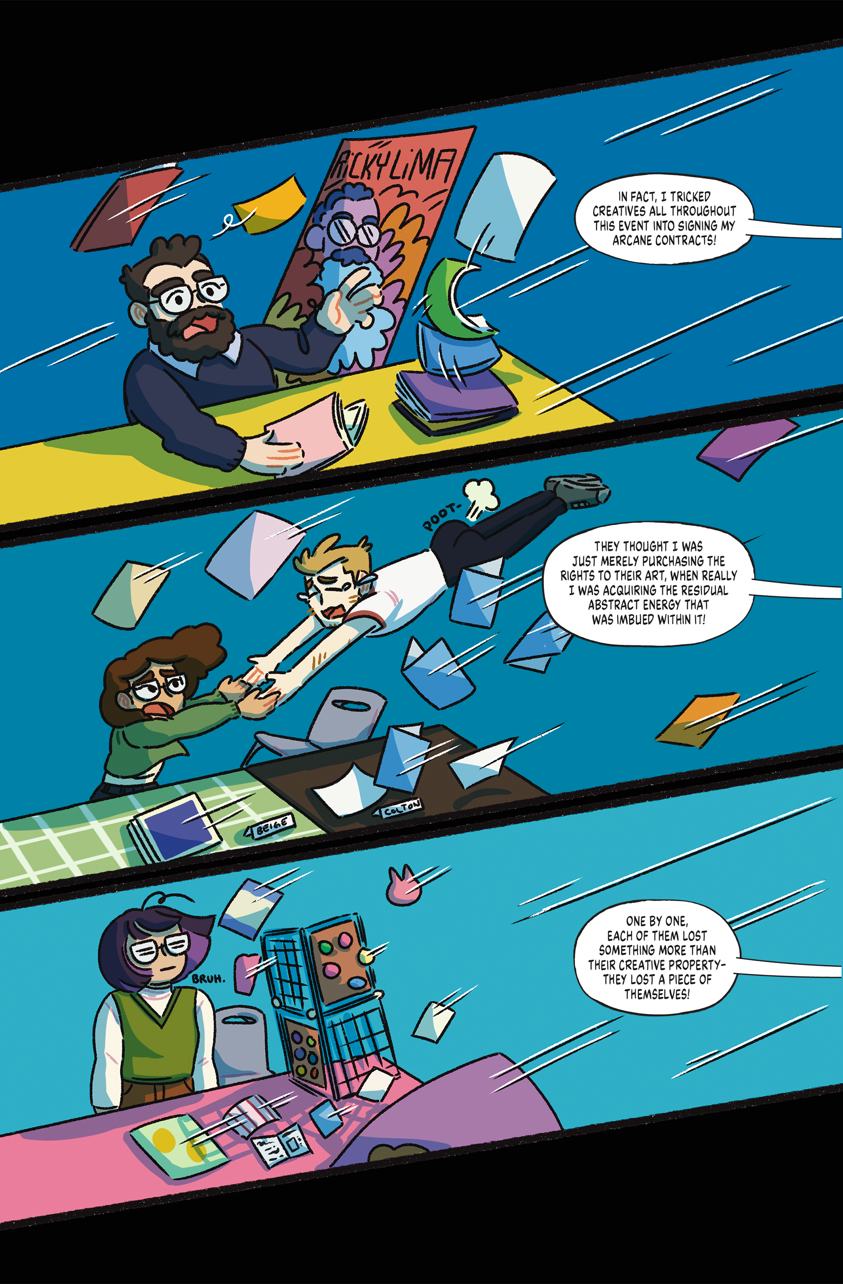 Page 12 of the comic Witch Hazel: Trouble at TCAF (2024)