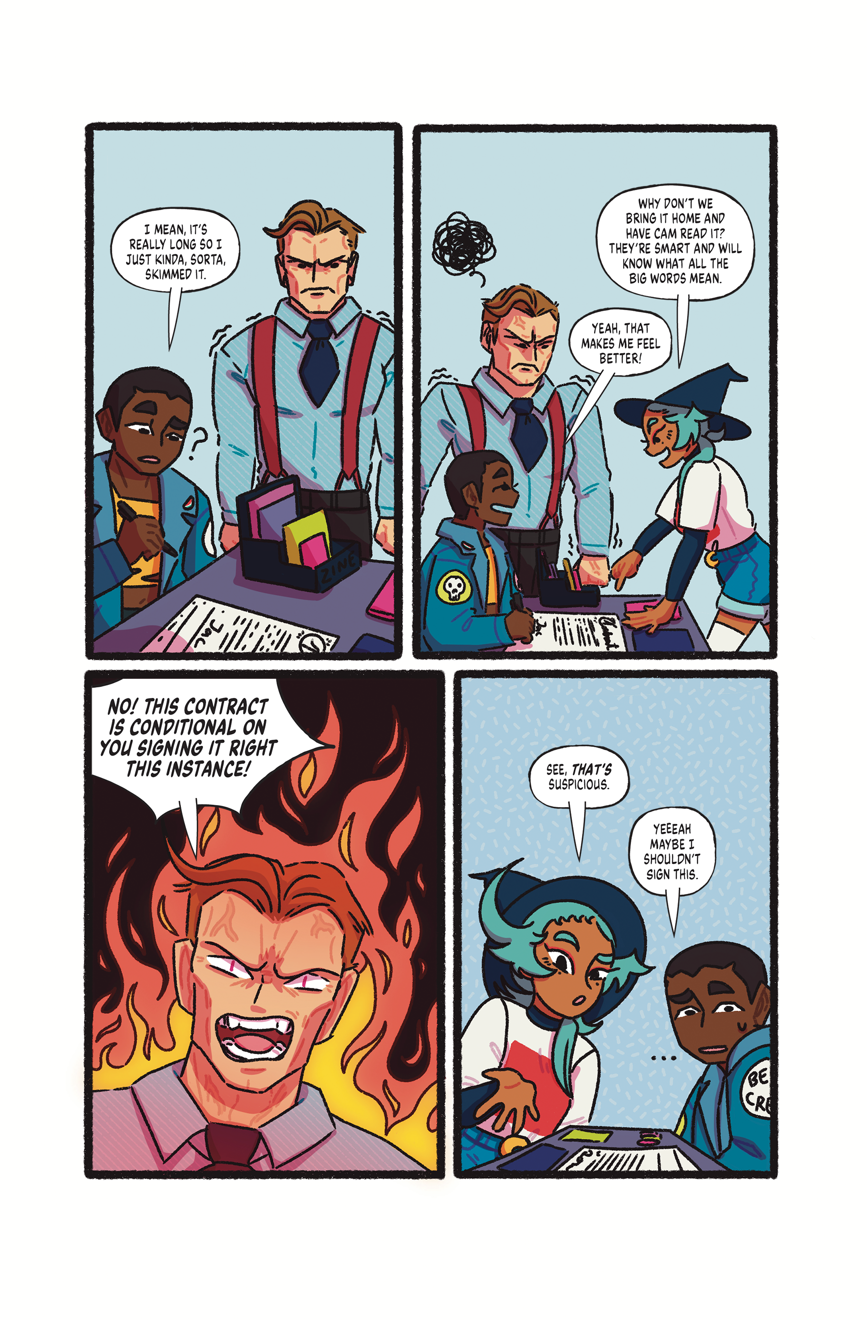 Page 6 of the comic Witch Hazel: Trouble at TCAF (2024)