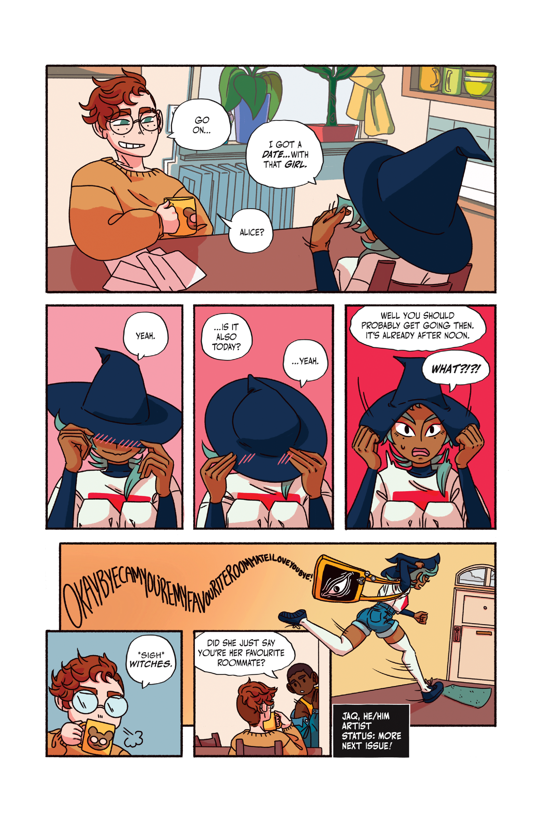 Page 5 of the comic Witch Hazel issue #1