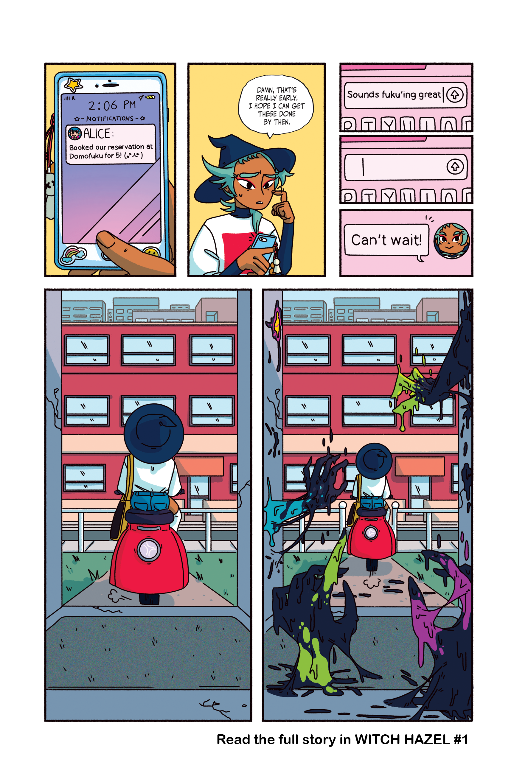 Page 13 of the comic Witch Hazel issue #1
