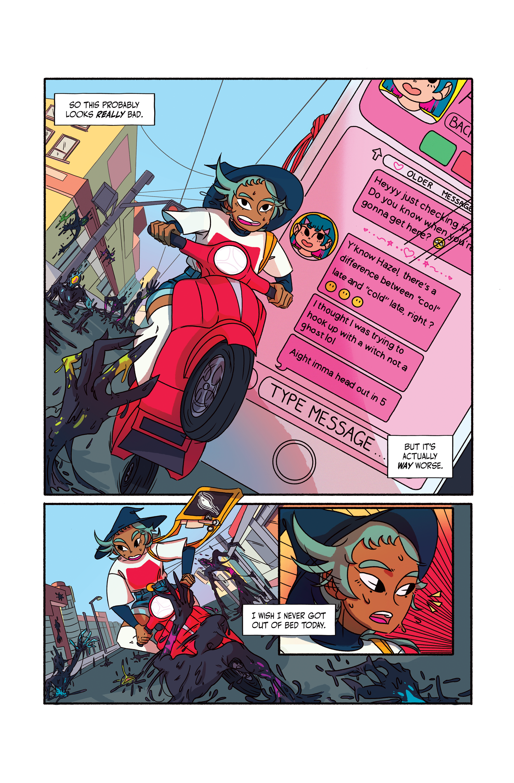 Page 1 of the comic Witch Hazel issue #1