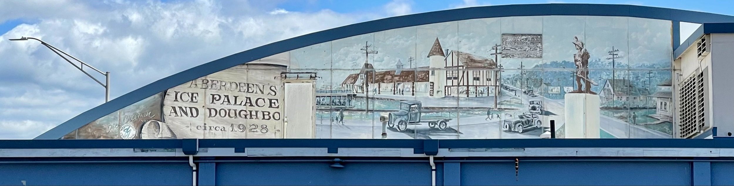 Ice Palace and Doughboys - Simpson Avenue, west of Park Street.