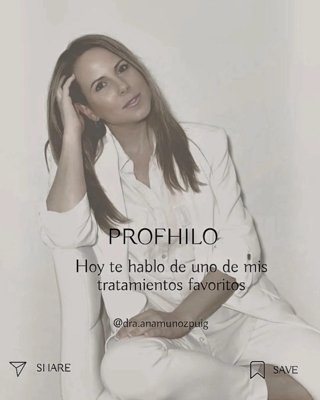 ✨ Tu piel no necesita m&aacute;s volumen&hellip; necesita calidad. En este carrusel te cuento por qu&eacute; PROFHILO&reg; es uno de mis tratamientos favoritos: un &aacute;cido hialur&oacute;nico ultrapuro que no rellena, sino que mejora tu piel desd